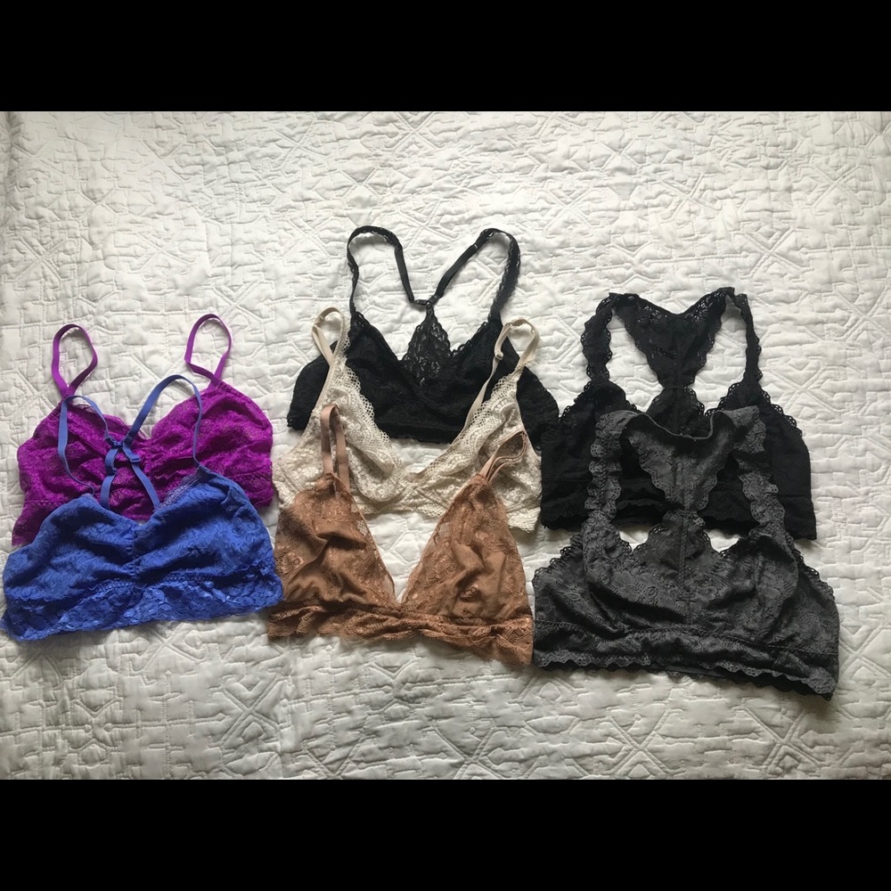 Assorted bralettes!